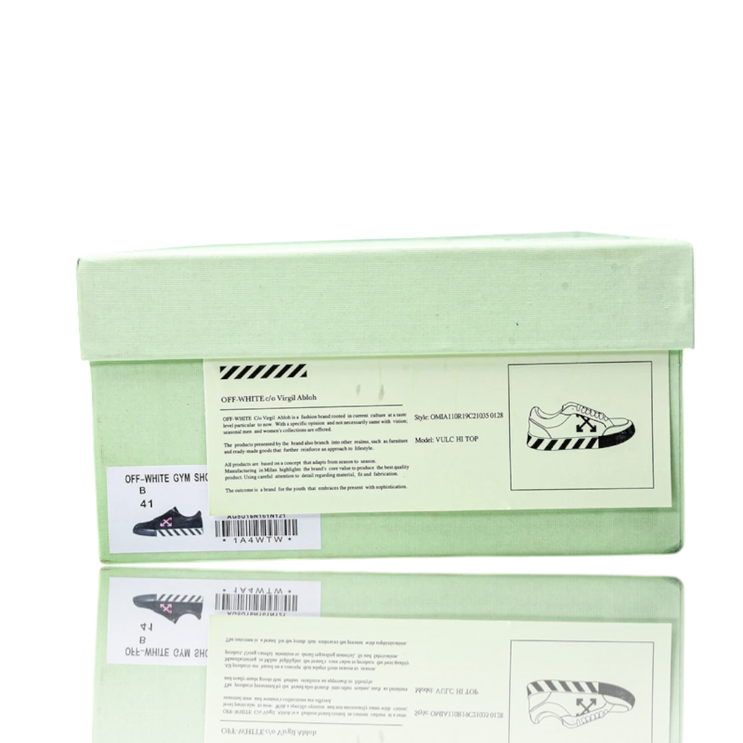 Off-White Vulc Low 'Black Violet SS20'