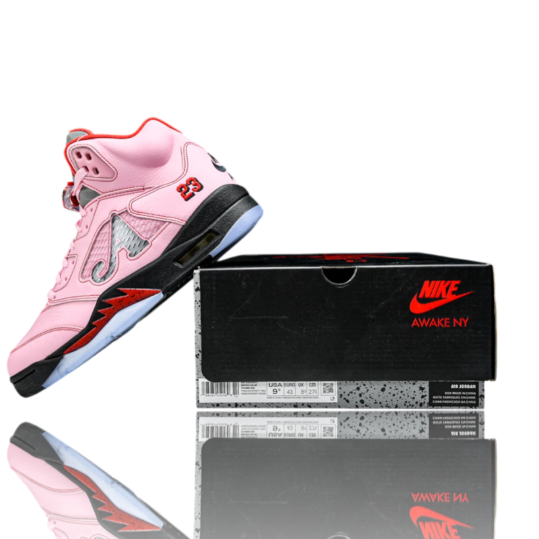 AJ5 Retro Awake NY 'Boro – Arctic Pink'