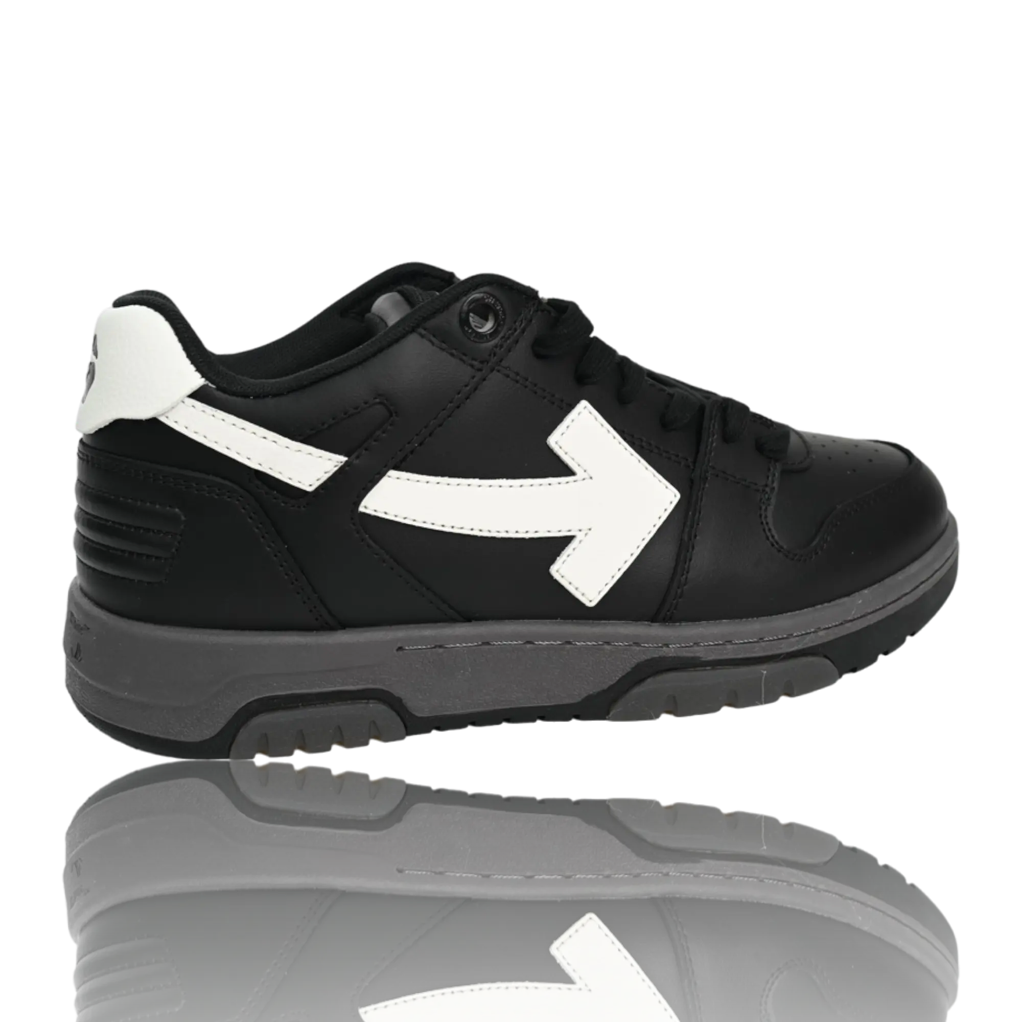 Off-White Out Of Office Low Top 'Black White'
