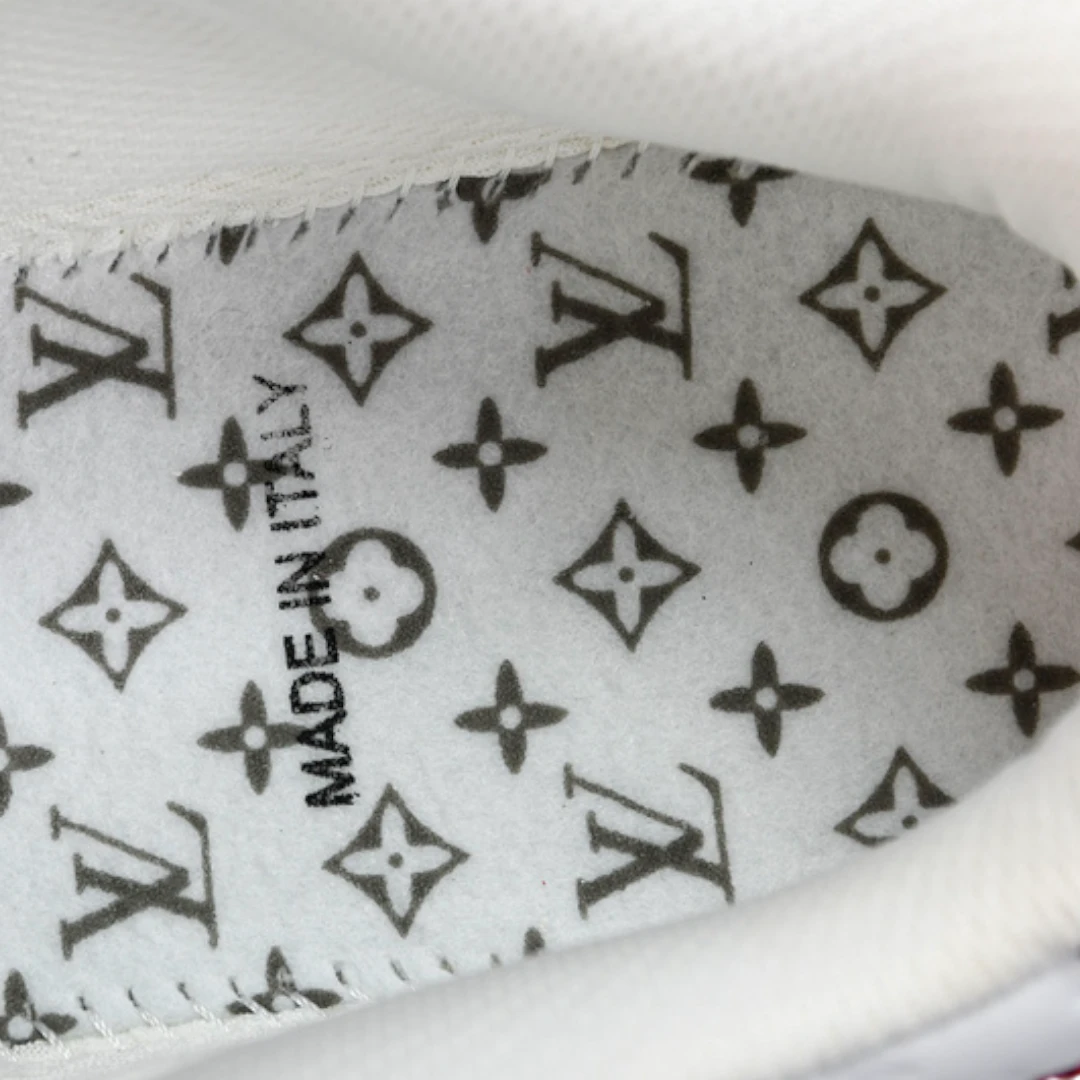 Louis Vuittоп x AF1 By Virgil Abloh 'White Red'
