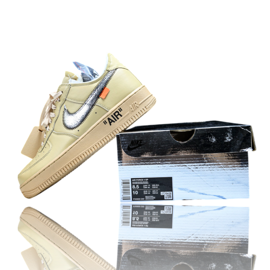Off-White x AF1 'Sesame'