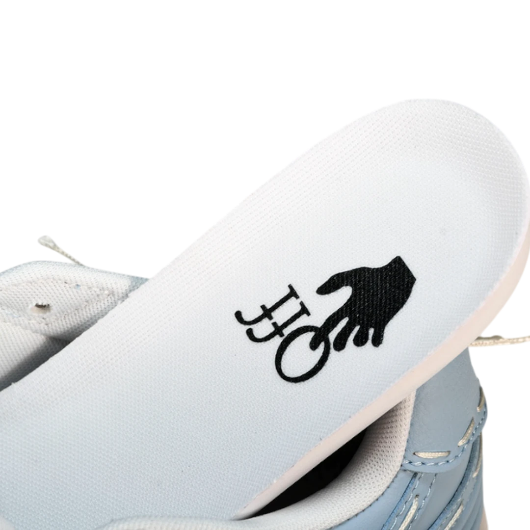 Off-White Out Of Office Low Top - Sartorial Stitch 'White Light Blue'