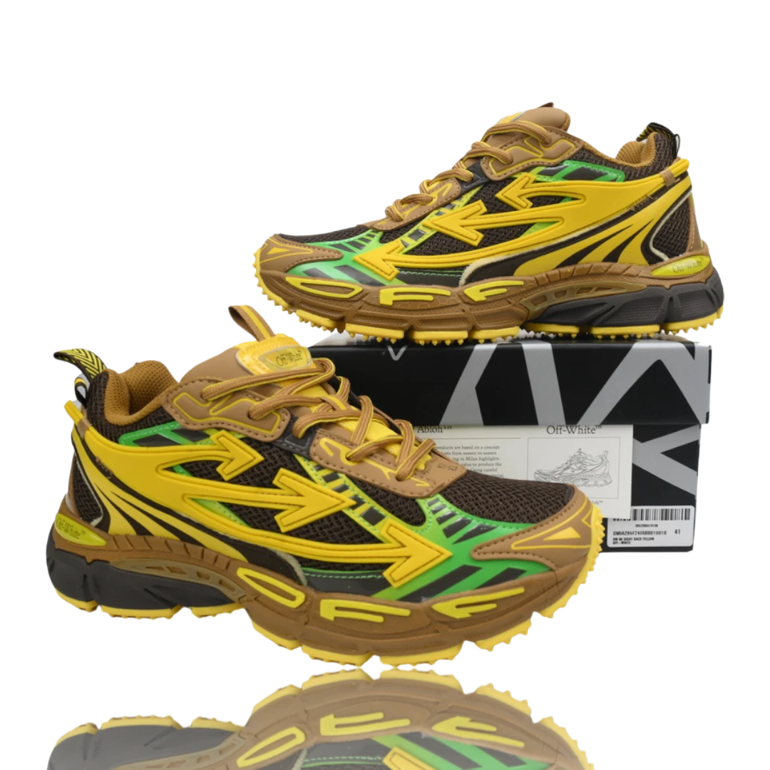Off-White Be Right back 'Yellow Brown'