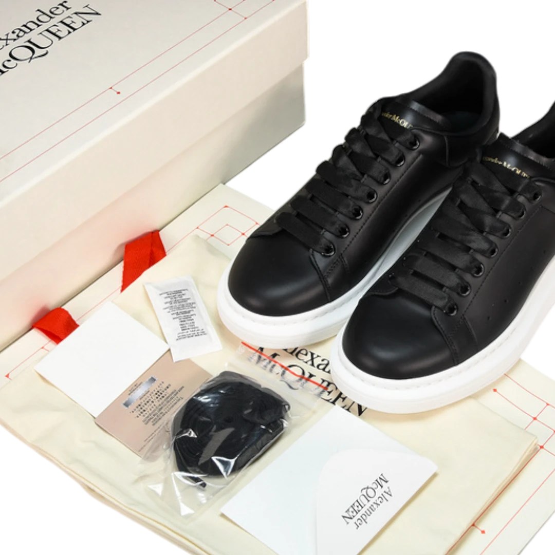 McQueen Oversized Sneaker 'Black White'