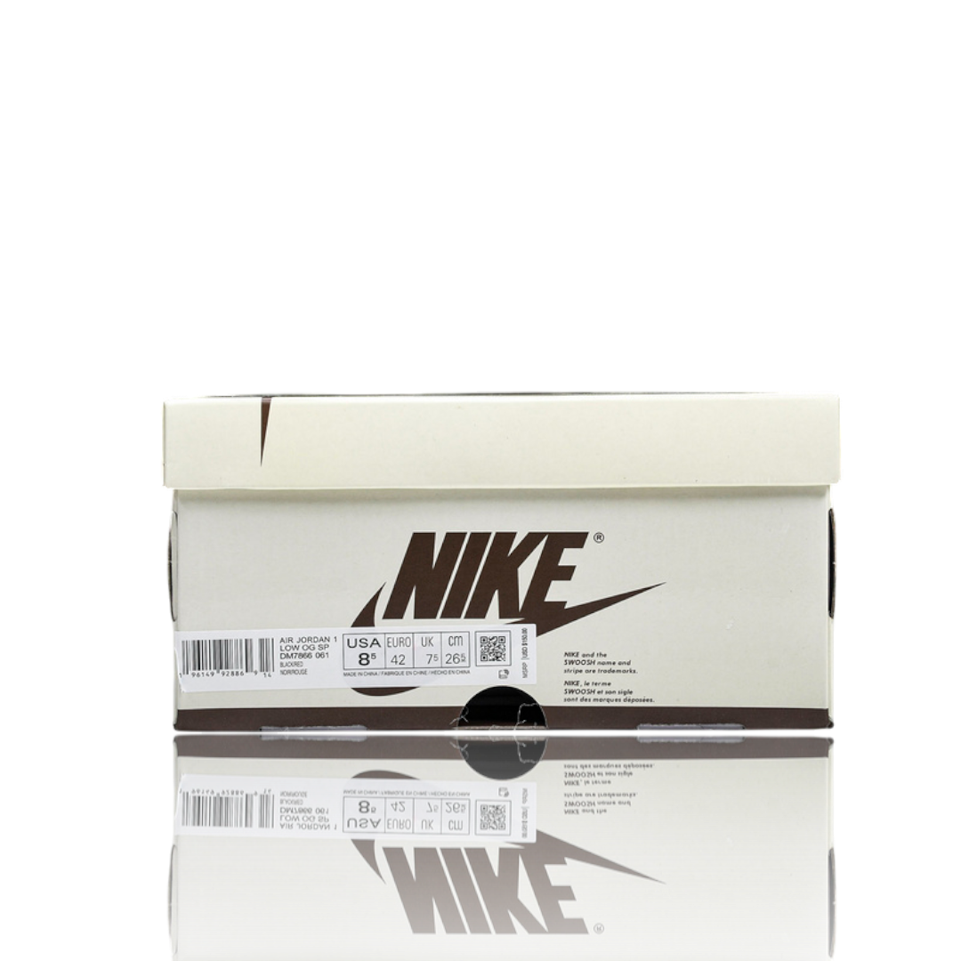 (CLEARANCE) (Unreleased) Travis Scott x AJ1 Retro Low 'Black Red'