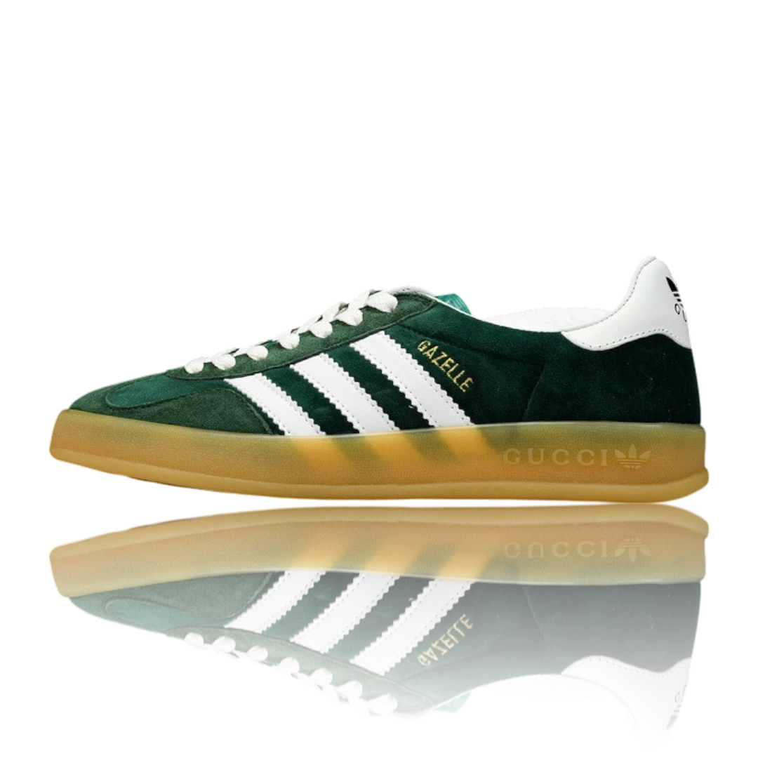 (CLEARANCE) Guссi x Gazelle 'Green Suede'