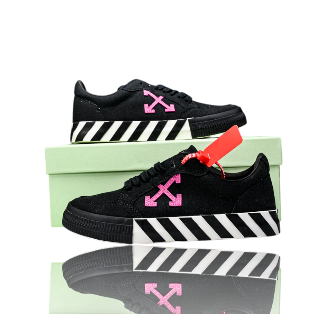 Off-White Vulc Low 'Black Violet SS20'