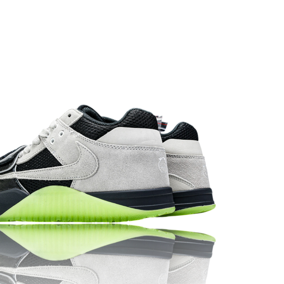 Travis Scott x Chase B Jumpmn Jack TR 'Black Night Silver'