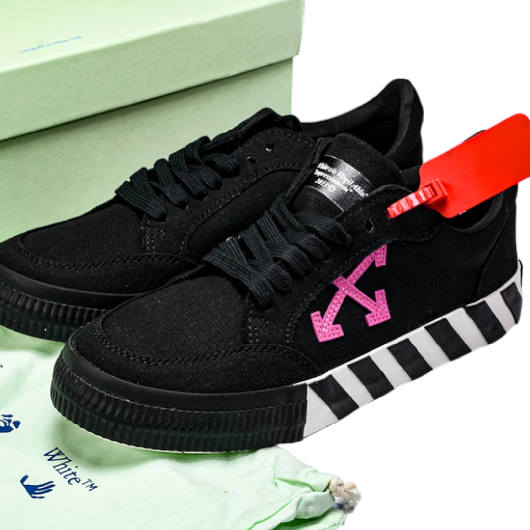 Off-White Vulc Low 'Black Violet SS20'