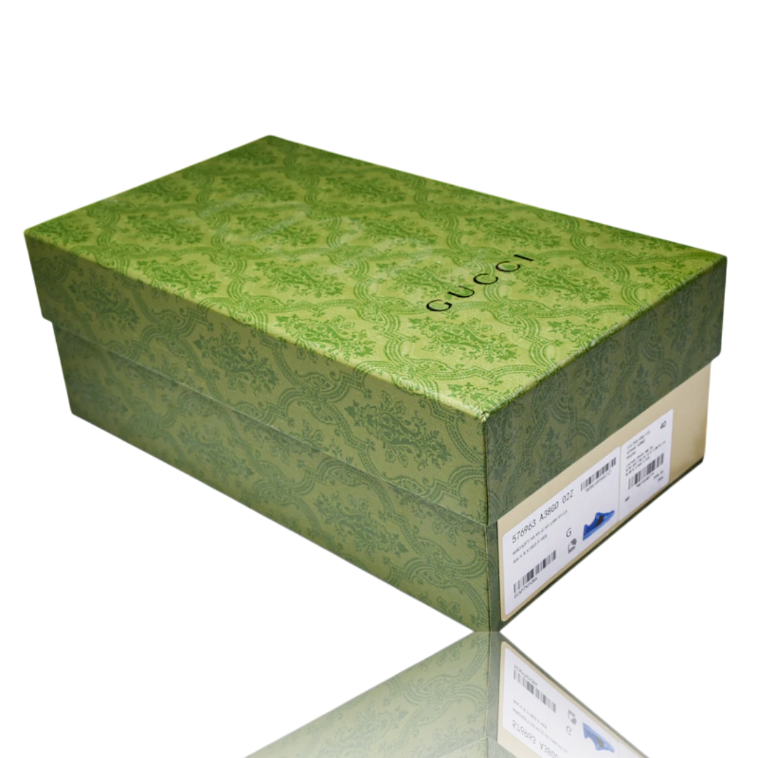 Guссi Ace Web 'Blue Monogram'