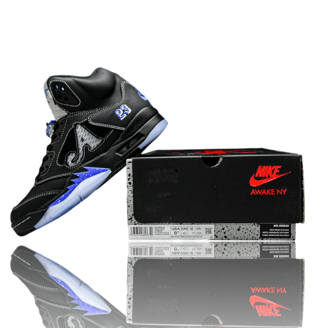 AJ5 Retro Awake NY Arctic 'Boro – Racer Blue'