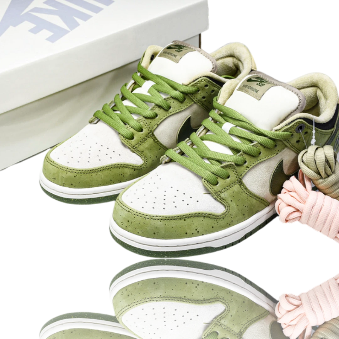 Yuto Horigome x SB Dnk Low 'Asparagus'
