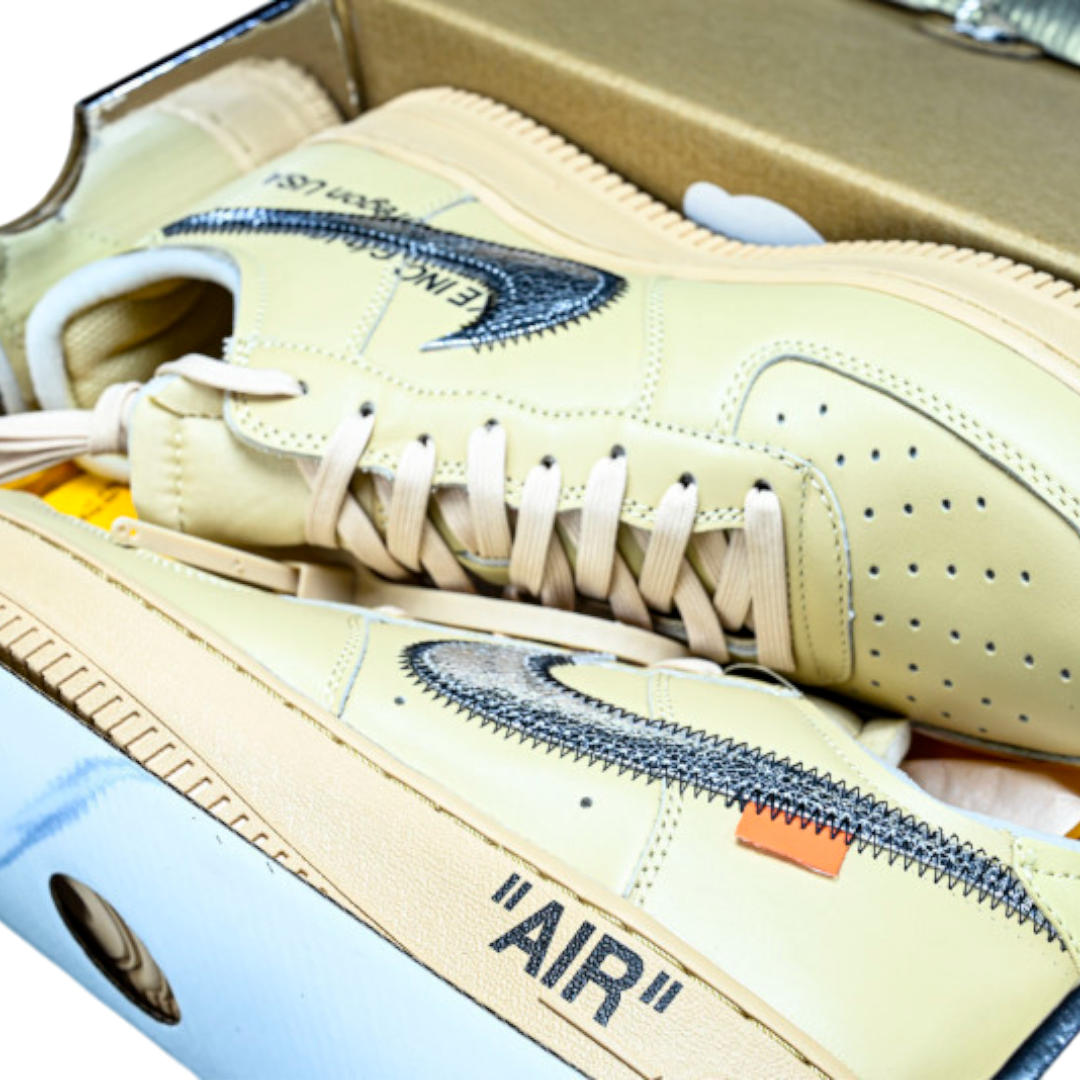 Off-White x AF1 'Sesame'