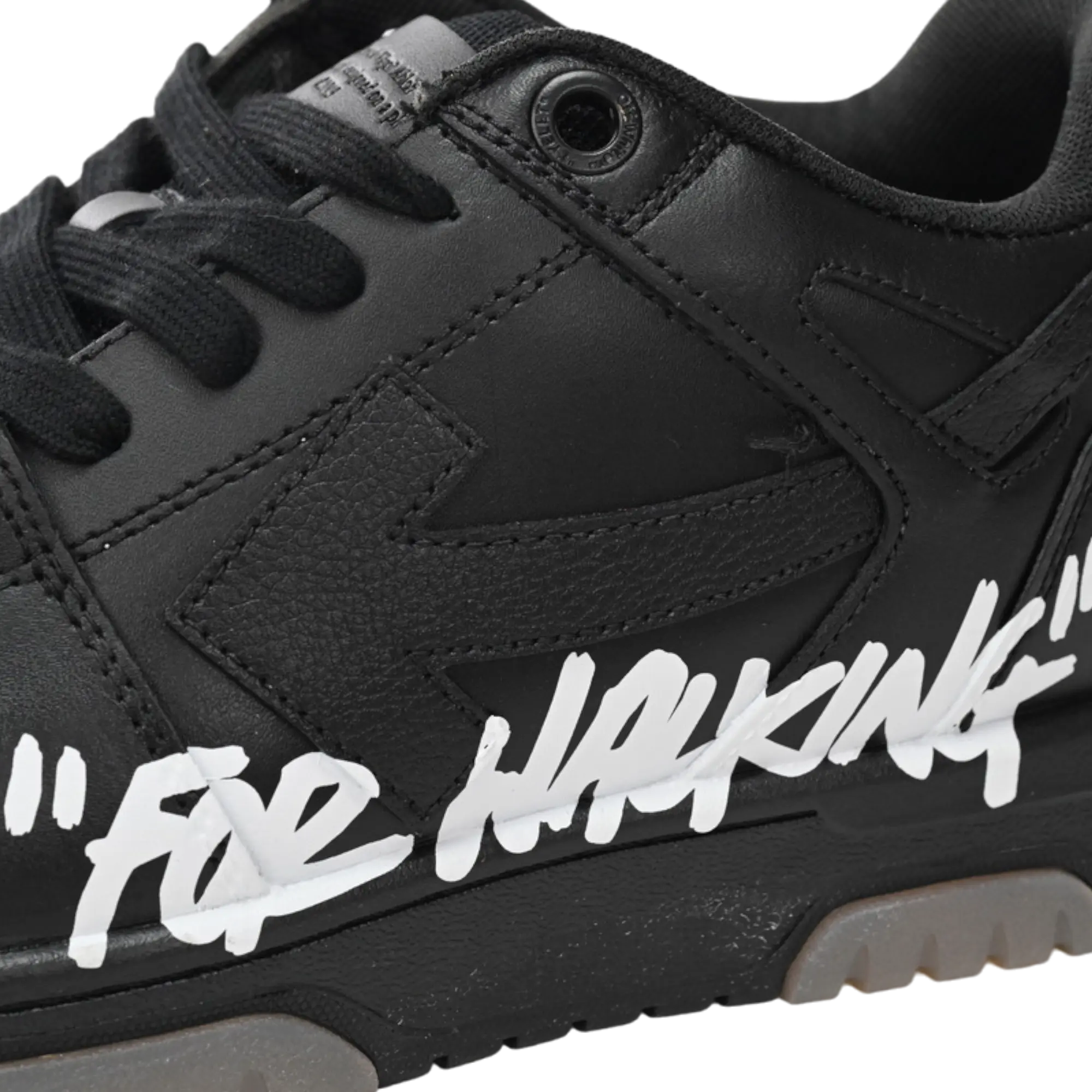 Off-White Out Of Office Low Top 'For Walking' Black White