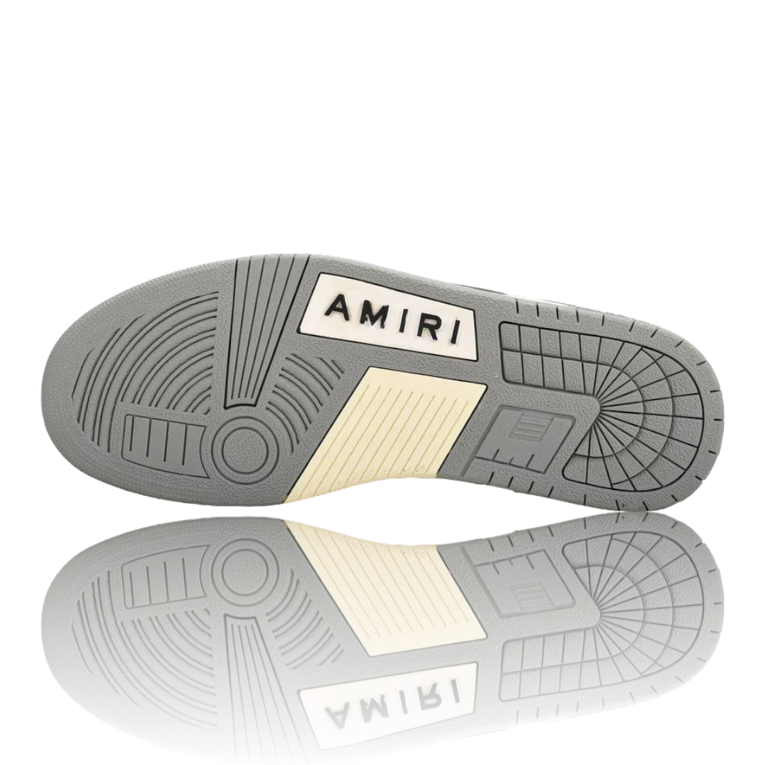 Amiri Skel Top Low 'Black Grey'