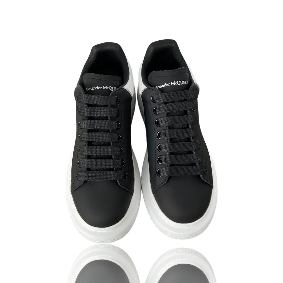 McQueen Oversized Sneaker 'Black White White'