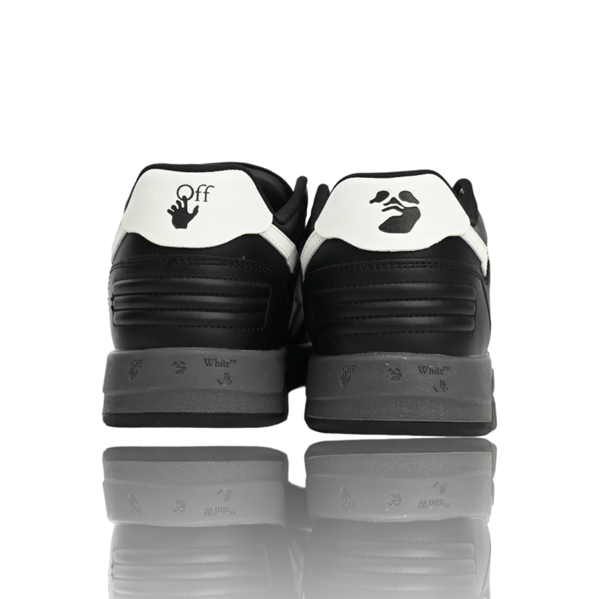 Off-White Out Of Office Low Top 'Black White'